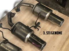 JDM Subaru Legacy Exhaust Muffler 2005 2006 2007 2008 2009 Racing / Performance STI GENOME
