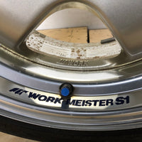 JDM 16" Work Meister S1 Wheels Rims 4x100 54.1 16x7JJ 16x8JJ +25 +27