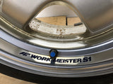 JDM 16" Work Meister S1 Wheels Rims 4x100 54.1 16x7JJ 16x8JJ +25 +27
