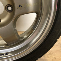 JDM 16" Work Meister S1 Wheels Rims 4x100 54.1 16x7JJ 16x8JJ +25 +27
