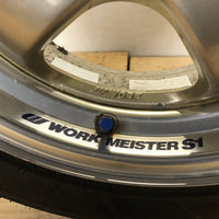 JDM 16" Work Meister S1 Wheels Rims 4x100 54.1 16x7JJ 16x8JJ +25 +27
