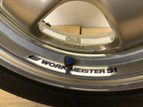 JDM 16" Work Meister S1 Wheels Rims 4x100 54.1 16x7JJ 16x8JJ +25 +27