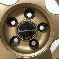 JDM 17" SUBARU RAYS 17x7JJ +55 5x100 RIMS GOLD FORGED MONOBLOCK GC8 RA 215/45 RZ17 | Wheels and Rims | +55, 17 Inch, 17", 5x100, Impreza, Rays, STI, Subaru, WRX, wrx 2004, wrx 2005, WRX STI | 1470