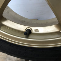JDM 17" SUBARU RAYS 17x7JJ +55 5x100 RIMS GOLD FORGED MONOBLOCK GC8 RA 215/45 RZ17 | Wheels and Rims | +55, 17 Inch, 17", 5x100, Impreza, Rays, STI, Subaru, WRX, wrx 2004, wrx 2005, WRX STI | 1470