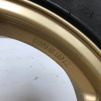 JDM 17" SUBARU RAYS 17x7JJ +55 5x100 RIMS GOLD FORGED MONOBLOCK GC8 RA 215/45 RZ17 | Wheels and Rims | +55, 17 Inch, 17", 5x100, Impreza, Rays, STI, Subaru, WRX, wrx 2004, wrx 2005, WRX STI | 1470