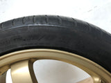 JDM 17" SUBARU RAYS 17x7JJ +55 5x100 RIMS GOLD FORGED MONOBLOCK GC8 RA 215/45 RZ17