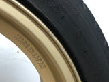 JDM 17" SUBARU RAYS 17x7JJ +55 5x100 RIMS GOLD FORGED MONOBLOCK GC8 RA 215/45 RZ17