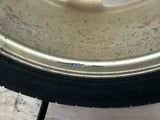 JDM 17" SUBARU RAYS 17x7JJ +55 5x100 RIMS GOLD FORGED MONOBLOCK GC8 RA 215/45 RZ17