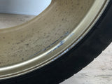 JDM 17" SUBARU RAYS 17x7JJ +55 5x100 RIMS GOLD FORGED MONOBLOCK GC8 RA 215/45 RZ17
