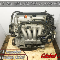 JDM Honda Accord 2.4L 4CYL DOHC Vtec K24A Engine 2003-2007 | Engine | 2.4L, Accord, DOHC, Honda, Honda Accord, K24A, VTEC | 1136