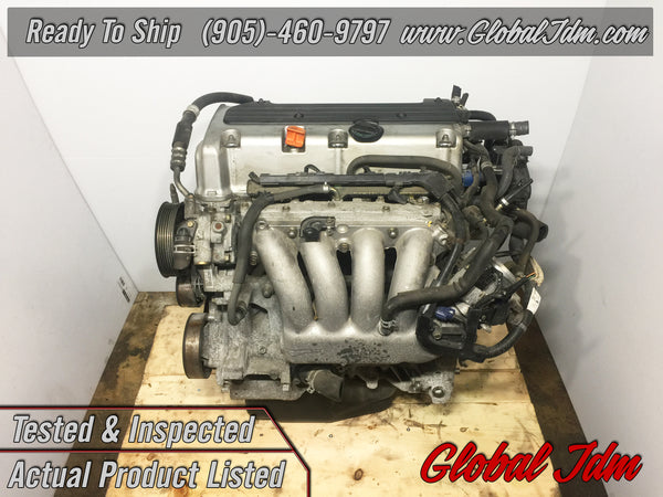 JDM Honda Accord 2.4L 4CYL DOHC Vtec K24A Engine 2003-2007 | Engine | 2.4L, Accord, DOHC, Honda, Honda Accord, K24A, VTEC | 1136