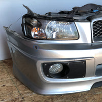 JDM Subaru Forester Bumper Lip Headlights Fenders Hood Grille Fogs 2003-2005 SG5 | Front End Conversion | 2003-2005, Carbon Fiber, Cross Sport, Cross Sport Lip, Forester, hid, SG5, Subaru | 1223