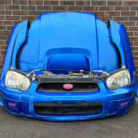 JDM Subaru Impreza WRX STi Bumper HID Headlights Grille Fenders 2004-2005 | Front End Conversion | 2.0l, 2005, AVCS, HID, Impreza, STI, Subaru, Turbo, V8, Version 8, WRX, wrx 2004, wrx 2005, WRX STI | 2536