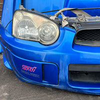 JDM Subaru Impreza WRX STi Bumper HID Headlights Grille Fenders 2004-2005 | Front End Conversion | 2.0l, 2005, AVCS, HID, Impreza, STI, Subaru, Turbo, V8, Version 8, WRX, wrx 2004, wrx 2005, WRX STI | 2536