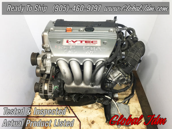 JDM Honda Acura K24A Type S Engine 2.4L DOHC I-VTEC Motor RBB Head Accord TSX | Engine | Accord, Acura, acura tsx, engine, Honda, Honda Accord, k24a, TSX, type s | 1149