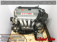 JDM Honda Acura K24A Type S Engine 2.4L DOHC I-VTEC Motor RBB Head Accord TSX