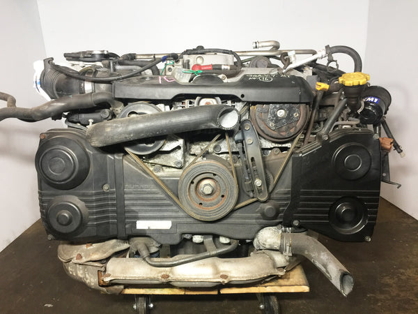 JDM Subaru Impreza WRX EJ205 AVCS Engine 5 Speed Transmission 02-05 4CTY754VBBAA B036803