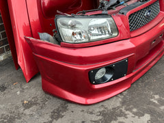 JDM Subaru Forester Cross Sport Front End Conversion Bumper Lip Headlights Fenders hood Grille Fogs 2003-2005 SG5