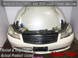 JDM Infiniti M35 M45 Bumper Headlights Fenders Hood Grille 2008-2010 Nissan Fuga | Front End Conversion | Fuga, Infiniti, Infiniti M35, M35, m35 bumper, m35 fenders, m35 headlights, m35 hood, M45, Nissan, Nissan Fuga | 1153