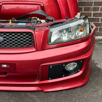 JDM Subaru Forester Cross Sport Front End Conversion Bumper Lip Headlights Fenders hood Grille Fogs 2003-2005 SG5