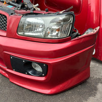 JDM Subaru Forester Cross Sport Front End Conversion Bumper Lip Headlights Fenders hood Grille Fogs 2003-2005 SG5