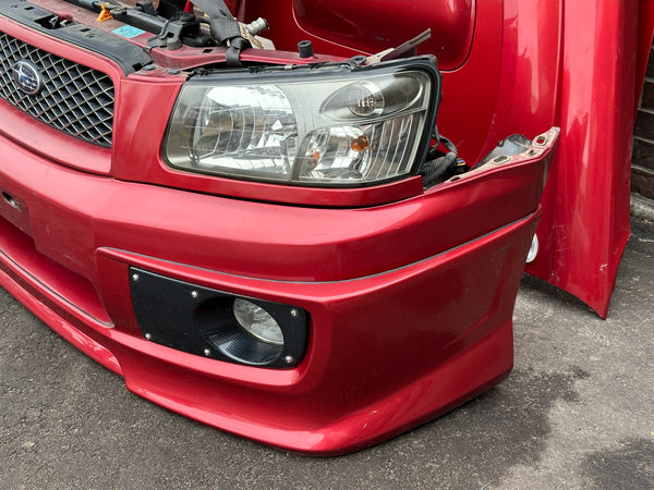 JDM Subaru Forester Cross Sport Front End Conversion Bumper Lip Headlights Fenders hood Grille Fogs 2003-2005 SG5