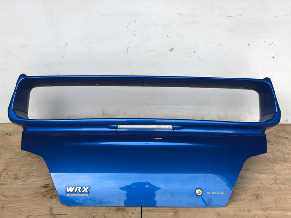 JDM 2002-2007 Subaru Impreza WRX STi GDA GDB Rear Trunk With STi Spoiler | Trunk & Spoiler | 2.0l, 2005, EJ205, Impreza, STI, Subaru, Turbo, WRX, wrx 2004, wrx 2005, WRX STI | 1483