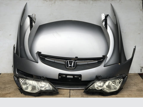 JDM Honda Civic / Acura CSX Front Bumper HID Headlights Fenders Hood 2006-2008
