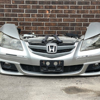 JDM Honda Legend Acura RL Nose Cut Fog Lights Bumper Lip Headlight Grille 2005-2008 | Front End Conversion | Acura RL, Honda Legend, used front | 2065