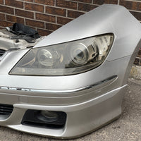 JDM Honda Legend Acura RL Nose Cut Fog Lights Bumper Lip Headlight Grille 2005-2008