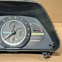 JDM Modellista Lexus Is300 Toyota Altezza SXE10 M/T Gauge Cluster Speedometer 220km | Cluster | Altezza cluster, cluster IS300, jdm cluster | 2538