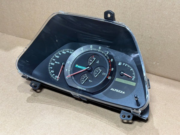 JDM Modellista Lexus Is300 Toyota Altezza SXE10 M/T Gauge Cluster Speedometer 220km
