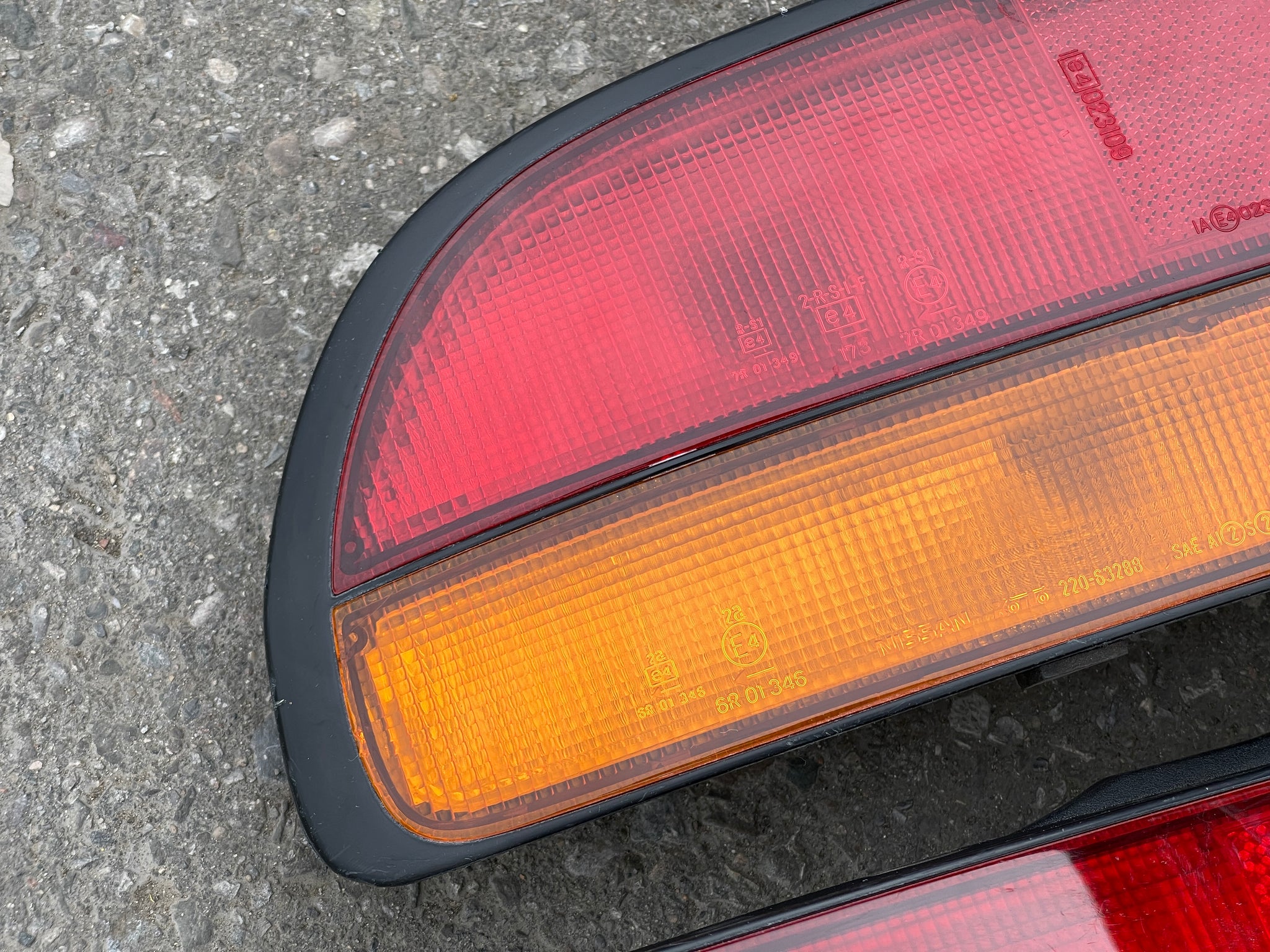 2309 | JDM NISSAN SILVIA S13 180SX 240SX HATCH OEM TAIL LIGHTS