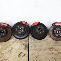 JDM 02-07 Subaru WRX Turbo 4/2 Pots Calipers Disk Brake Conversion 5X100 Hubs | Brake Caliper | 2.0l, 2005, EJ205, Forester, Impreza, Subaru, WRX, wrx 2004, wrx 2005 | 1488