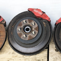 JDM 02-07 Subaru WRX Turbo 4/2 Pots Calipers Disk Brake Conversion 5X100 Hubs | Brake Caliper | 2.0l, 2005, EJ205, Forester, Impreza, Subaru, WRX, wrx 2004, wrx 2005 | 1488