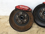 JDM 02-07 Subaru WRX Turbo 4/2 Pots Calipers Disk Brake Conversion 5X100 Hubs | Brake Caliper | 2.0l, 2005, EJ205, Forester, Impreza, Subaru, WRX, wrx 2004, wrx 2005 | 1488