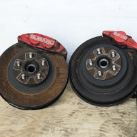 JDM 02-07 Subaru WRX Turbo 4/2 Pots Calipers Disk Brake Conversion 5X100 Hubs | Brake Caliper | 2.0l, 2005, EJ205, Forester, Impreza, Subaru, WRX, wrx 2004, wrx 2005 | 1488