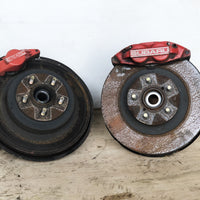 JDM 02-07 Subaru WRX Turbo 4/2 Pots Calipers Disk Brake Conversion 5X100 Hubs | Brake Caliper | 2.0l, 2005, EJ205, Forester, Impreza, Subaru, WRX, wrx 2004, wrx 2005 | 1488