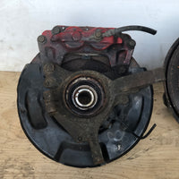 JDM 02-07 Subaru WRX Turbo 4/2 Pots Calipers Disk Brake Conversion 5X100 Hubs | Brake Caliper | 2.0l, 2005, EJ205, Forester, Impreza, Subaru, WRX, wrx 2004, wrx 2005 | 1488