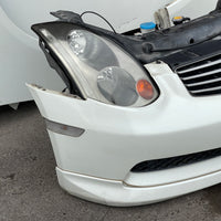JDM Infiniti G35 Coupe Bumper Headlights Fender Hood Grille 2003-2004 Coupe 2-DR | Front End Conversion | freeshipping, G35, g35 coupe, g35 front end conversion, infiniti g35 | 2070