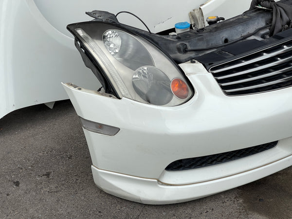 JDM Infiniti G35 Coupe Bumper Headlights Fender Hood Grille 2003-2004 Coupe 2-DR | Front End Conversion | freeshipping, G35, g35 coupe, g35 front end conversion, infiniti g35 | 2070