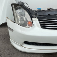 JDM Infiniti G35 Coupe Bumper Headlights Fender Hood Grille 2003-2004 Coupe 2-DR | Front End Conversion | freeshipping, G35, g35 coupe, g35 front end conversion, infiniti g35 | 2070