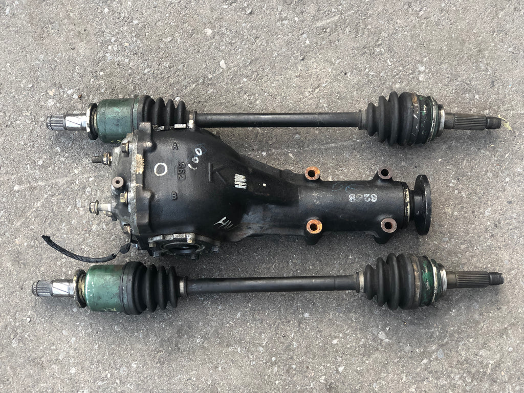 1762 JDM Subaru Impreza WRX STi 2004-2005 R180 3.9 Rear Differential ...