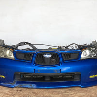 JDM Subaru Impreza WRX V9 Bumper HID Headlights Fenders Hood STi 2006-2007 SEDAN | Front End Conversion | conversion, front clip, front end, headlights, hid, Impreza, nose cut, sedan, STI, Subaru, Subaru Impreza, V9, WRX, WRX STI | 1312