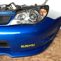 JDM Subaru Impreza WRX V9 Bumper HID Headlights Fenders Hood STi 2006-2007 SEDAN | Front End Conversion | conversion, front clip, front end, headlights, hid, Impreza, nose cut, sedan, STI, Subaru, Subaru Impreza, V9, WRX, WRX STI | 1312