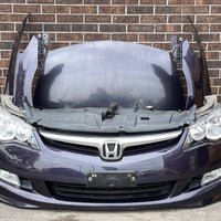JDM Honda Civic / Acura CSX Front Bumper Headlights Fenders Hood 2006-2008 | Front End Conversion | Acura, Acura CSX, Civic, CSX, freeshipping, Honda, Honda Civic | 2071