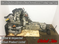 JDM Subaru Impreza WRX EJ205 AVCS Engine 5 Speed Transmission 2002-2005 - B479135
