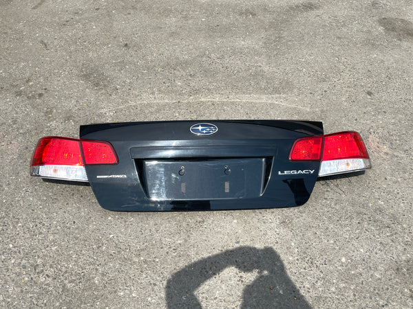 JDM Subaru Legacy BM9 Spec-B Rear Bumper + Truck + Tail Lights 2010-2014 Sedan 4-Door | BR9, freeshipping, Subaru Legacy BR9 | 2313