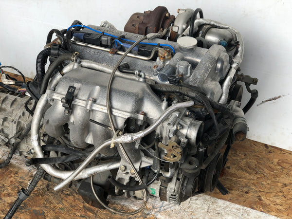 99 05 JDM Mazda Miata MX-5 BP Garrett Turbo Engine 6 Speed Transmission 1.8L DOHC Motor