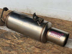 JDM Subaru Impreza WRX STI OEM STi Genome Exhaust Muffler OEM Rare GDB 2002-2007